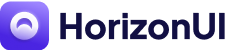 horizon ai template logo